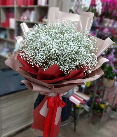 Букет цветов из: Гипсофила в Думиничи