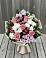 Букет цветов из: Альстромерии, Гвоздики, Розы и Хризантемы в Думиничи