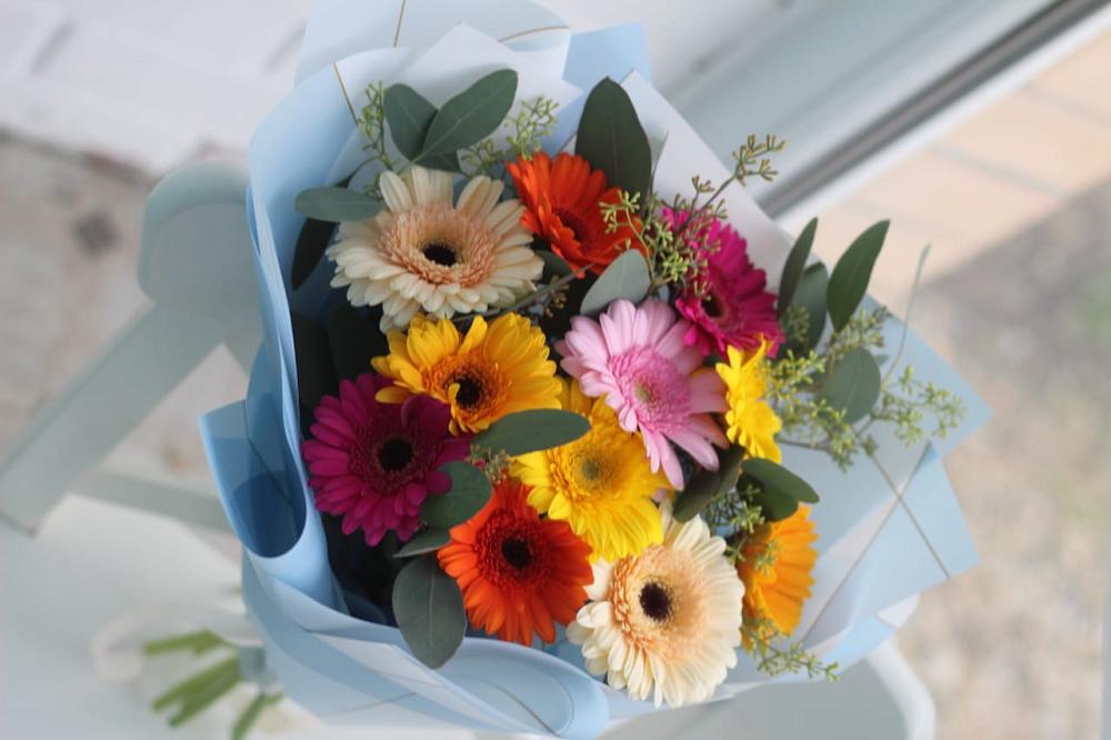 Букет цветов из: Герберы в Думиничи