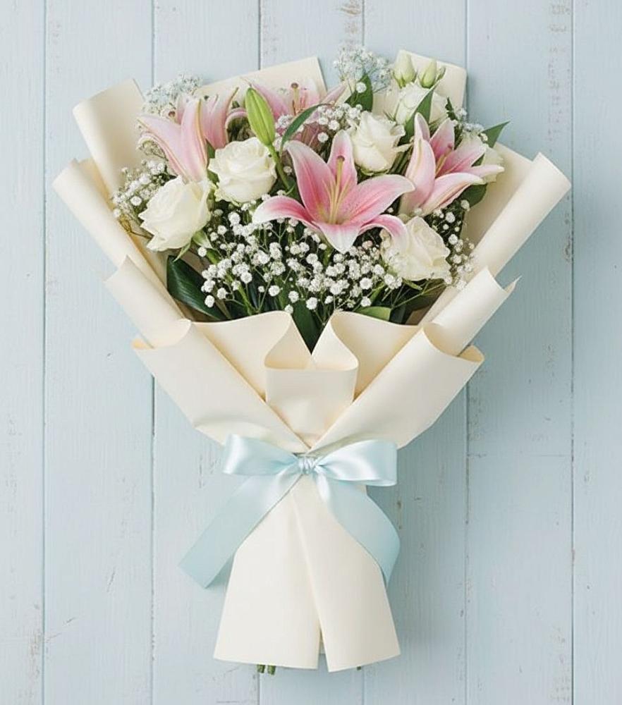 Букет цветов из: Лилии в Думиничи