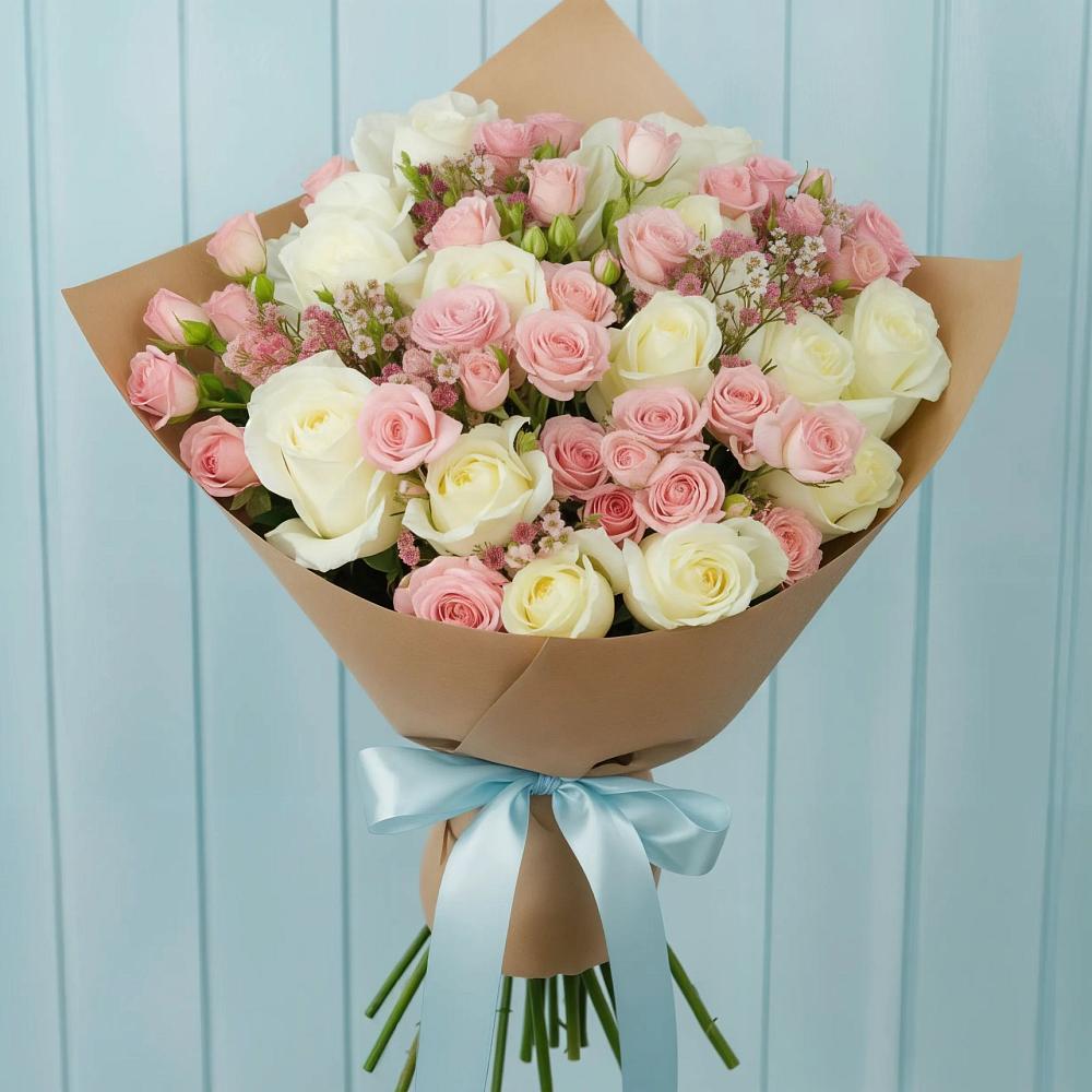 Букет цветов из: Розы в Думиничи