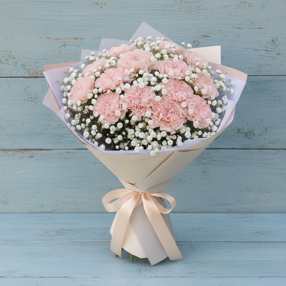 Букет цветов из: Гвоздики в Думиничи