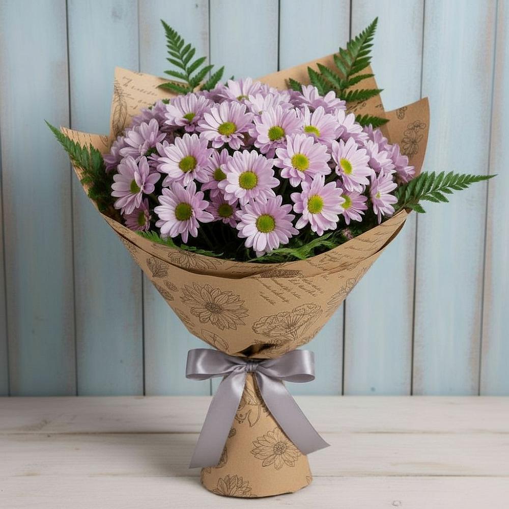 Букет цветов из: Хризантемы в Думиничи