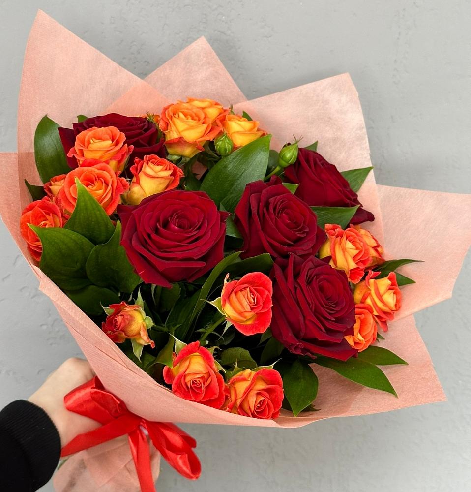 Букет Любовь и восторг в Думиничи