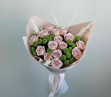 Букет цветов из:  Розы и Хризантемы в Думиничи