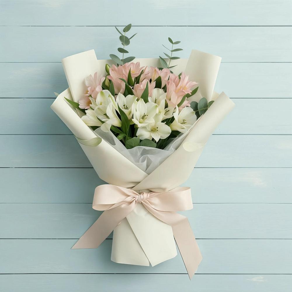 Букет цветов из: Альстромерии в Думиничи