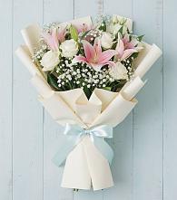 Букет цветов из:  Лилии в Думиничи